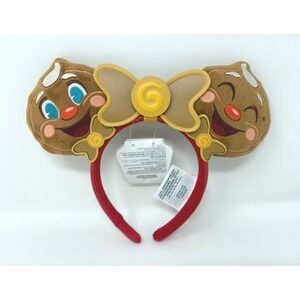Disney Parks 2025 Jollywood Nights Gingerbread Ear Headband Hollywood Studios